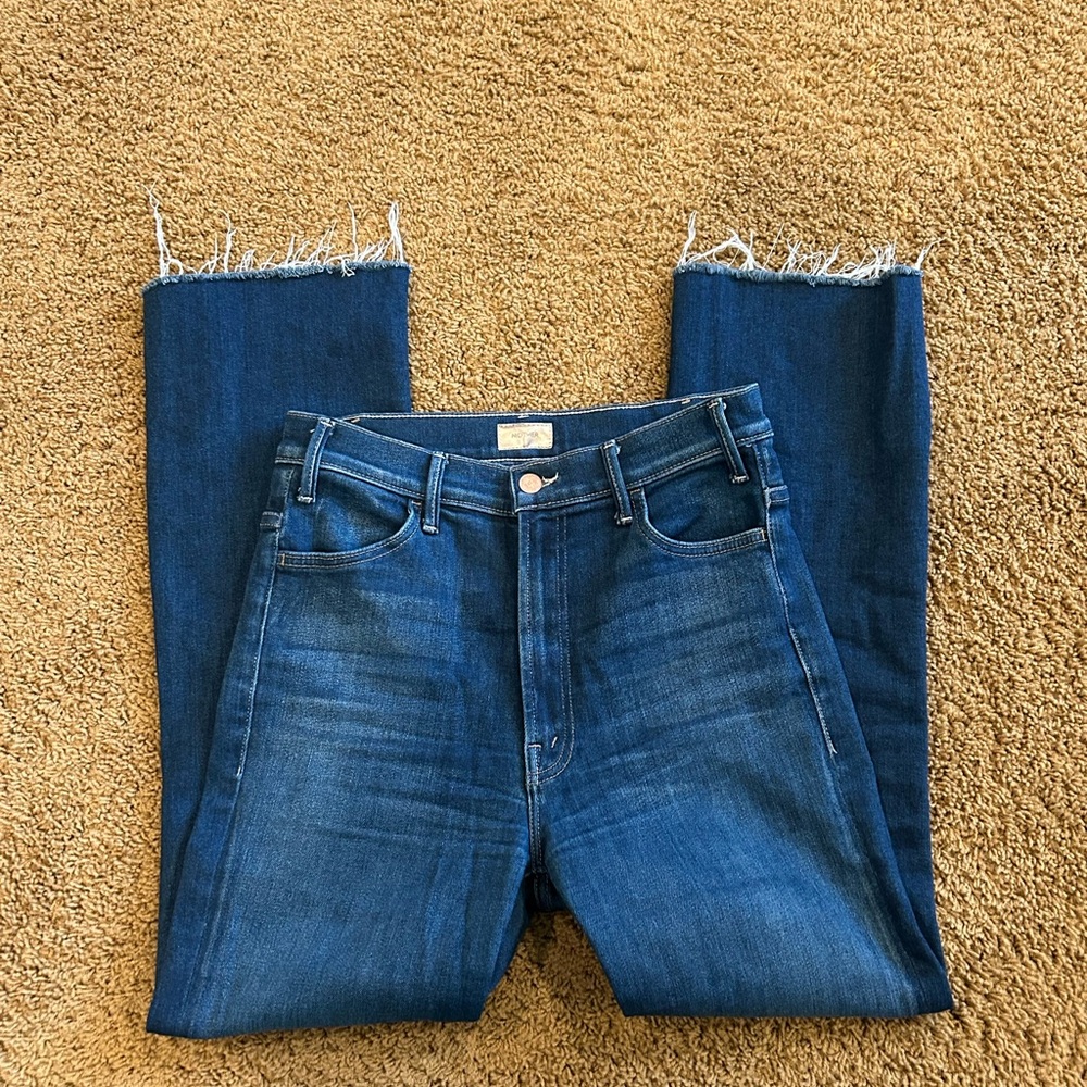 MOTHER the hustler ankle jeans